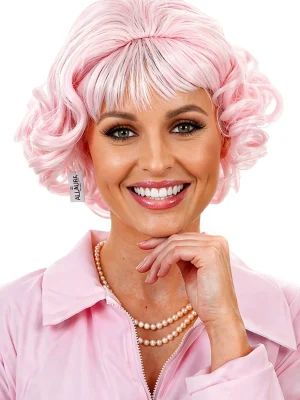 Pink (Grease Frenchie) Beauty School Dropout Ladies Wig by Allaura