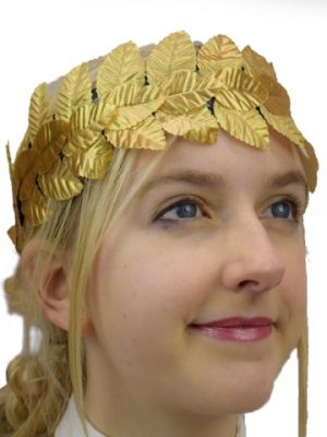 Greek gold headband