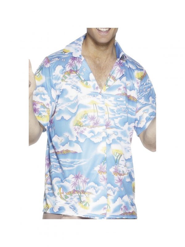Blue Hawaiian Smiffys Shirt - 25259