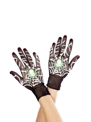 Spider Witches Gloves by Roma USA