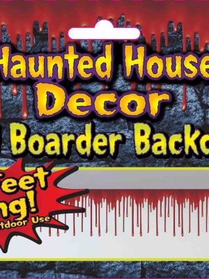 Wall Border Backdrop Haunted House By Forum Novelties
