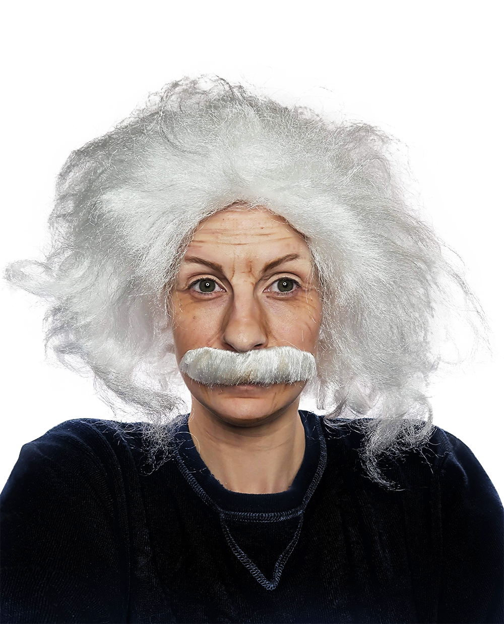 Einstein White Costume Wig and Mo By Allaura - Image 3
