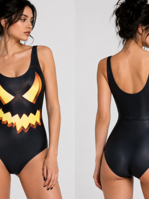 Jake O Latern Character Printed Bathers Swim Suit
