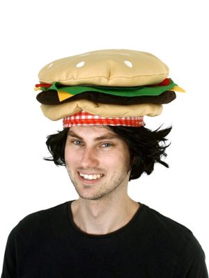 Hamburger Hat By Dr. Toms