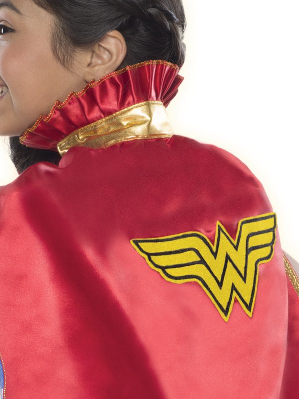 Kids Wonder Woman Cape 5223 - Close Up Logo