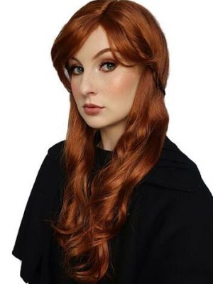 Deluxe Snow Sister Costume Wig (Anna Style) - by Allaura (Fits Kids & Adults)
