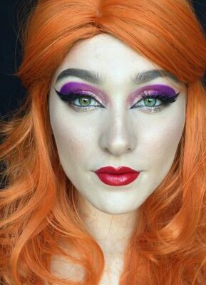 DELUXE Jessica Rabbit (Orange) Costume Wig by Allaura