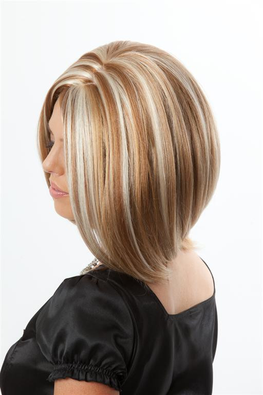 MARLEY - Heat Resistant Blonde Highlighted Bob Wig by Allaura - Image 2