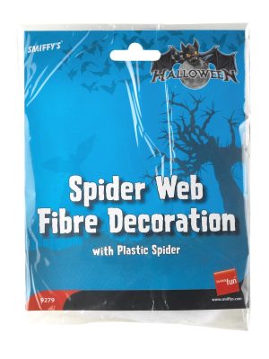 Spider Web Fiber Decoration By Smiffys