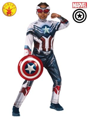 Captain America Falcon Deluxe Child Costume By Marvel