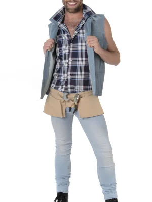 Construction Guy Village People Mens Costume By Karnival