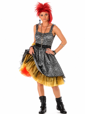 Pop Starlet 1980's Icon Womens Costume By Karnival
