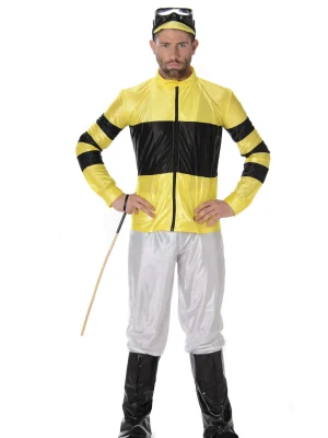 Jockey Horse Racing Mens Costume By Karnival