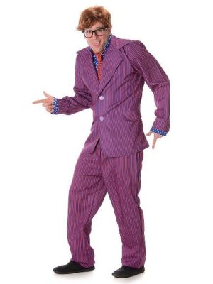 Secret Agent Mens Thats Groovy Costume By Karnival