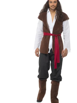Pirate Mens Costume By Karnival