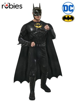 Batman Keaton Deluxe Mens DC Comics By Rubies