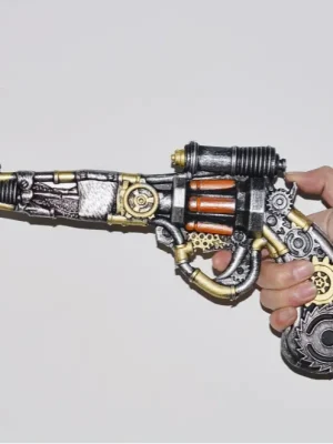 Steampunk Cosplay PU foam Prop Gun