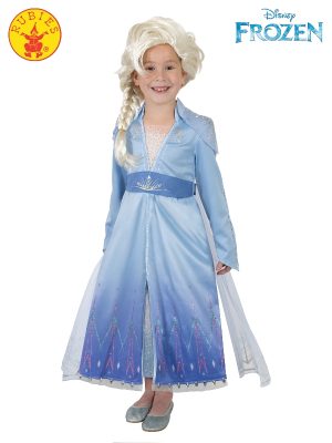 Elsa 2 Premium Costume and Wig Set By Disney