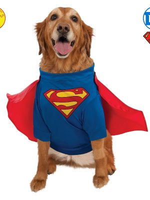 Superman Dog Costume *Pet DC Comics