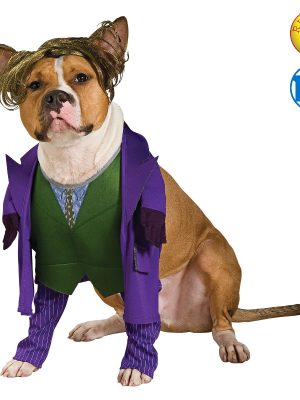 The Joker Dog Costume *Pet DC Comics
