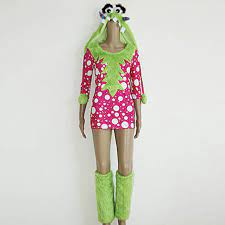 Poly Pink Monster Lady Womens Costume - Sale