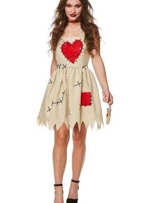 Voodoo Doll Women's Costume By Karnival