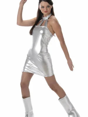 1960s Secret Agent Womens Costume By Karnival