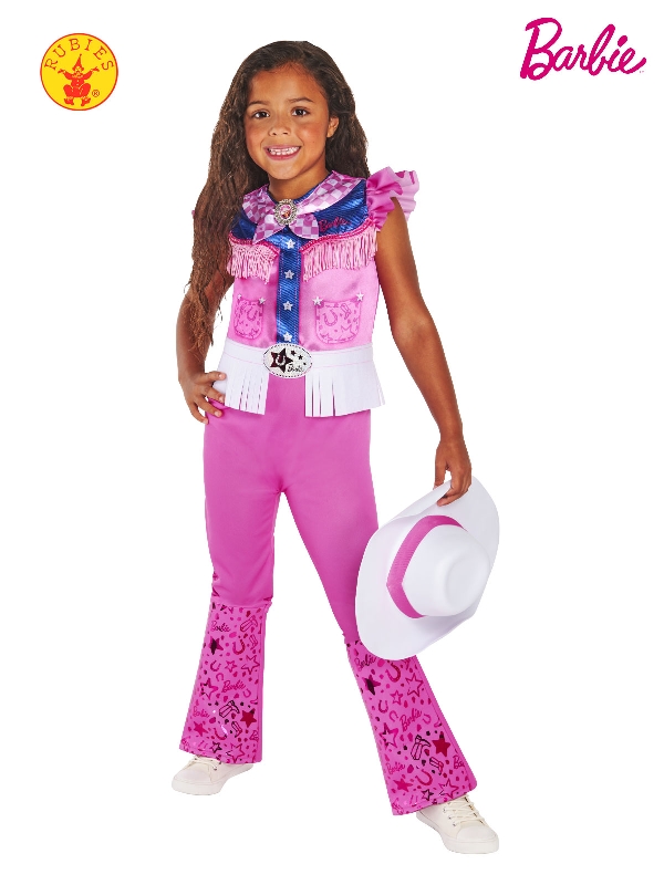 Barbie Cowgirl Girls Deluxe Costume By Mattel Becs Costume Box