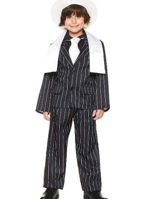Gangster Boss Boys Costume by Karnival