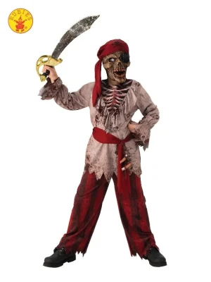 Skeleton Pirate Boys Costume By Rubie's