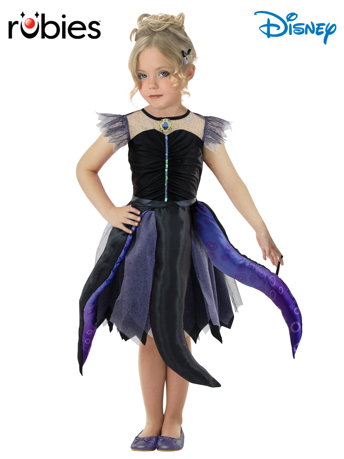 Ursula Deluxe Child Costume By Rubies