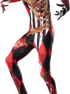 Acrosplat Circus Mens 2nd Skin By Rubie's