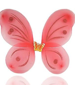 Red Butterfly Fairy Wings