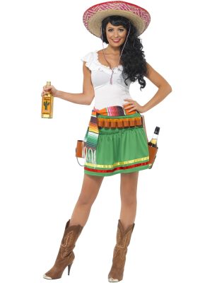 Tequila Shooter Girl Mexican Costume By Smiffys