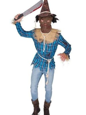 Evil Mens Scarecrow Costume By Karnival