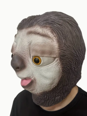 Tree Sloth Latex Mask Face Mask