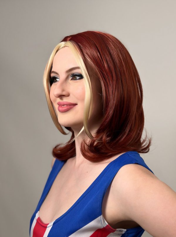 Ginger Music Diva Costume Spice Girl Wig by Allaura - Image 3