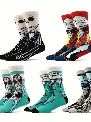 Jack Skellington and Sally Socks The Nightmare Before Christmas