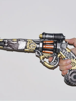 Gun Steampunk Cosplay PU foam Prop - Vintage