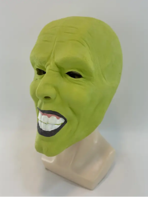 The Mask Movie Jim Carrey Clown Latex Mask