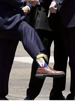 Mr President Donald Trump Character Socks