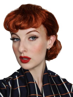 I Love Lucy Short Auburn Red 1950s Costume Wig By Allaura