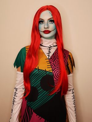 Nightmare Sally Long Red Wig By Allaura