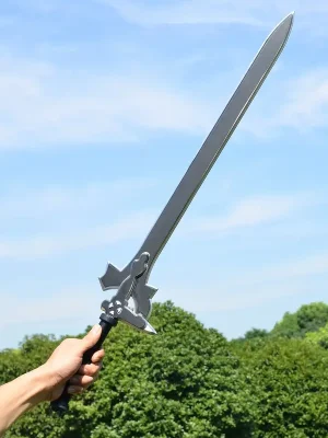 Medeval  Sword Hero Cosplay Black Sword