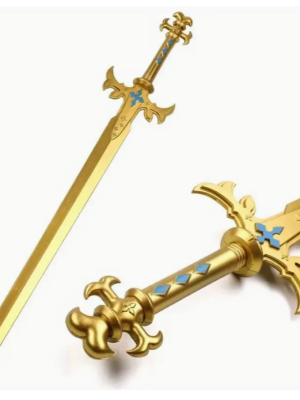 Sword Cosplay Gold Blue Crest Realm War Light: The Witch Girl Juejian Yuki Shenyu