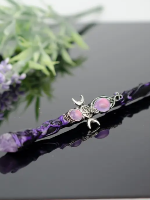 Triple Goddess Magic Wand Ideal for Dark Spells Rituals Wand Box