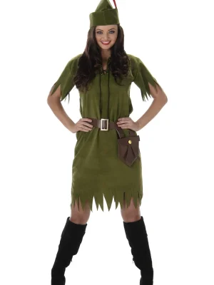 Neverland Robin Hood Ladies Costume by Karnival Costumes