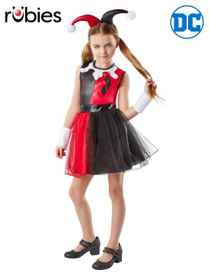 Harley Quinn Permium Child Costume By DC Comics