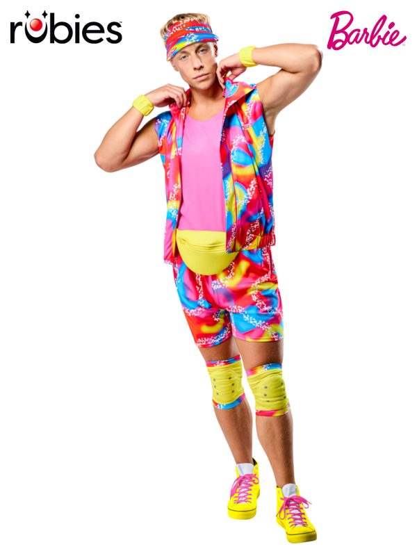 Ken Rollerskate Mens Barbie Costume By Mattel