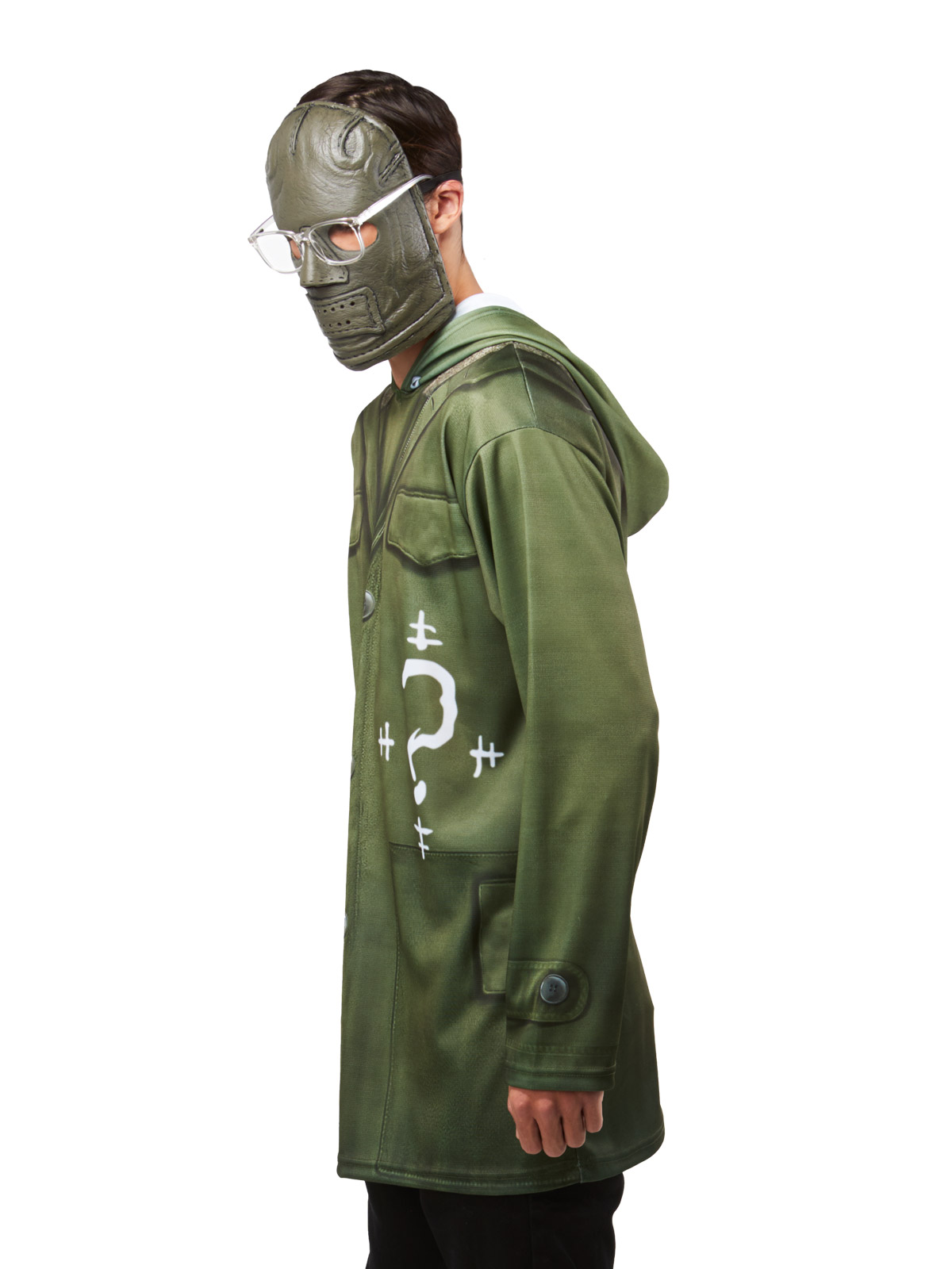 The Riddler Adult Top Costume By DC Comics - Image 4